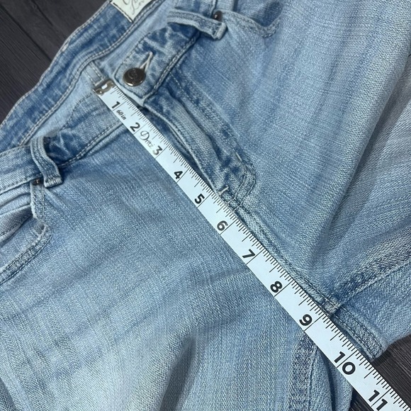 Cosmic Blue Love‎ Jeans Womens Size 32 Blue Light Wash Denim 30x28 Blue Stretch - Picture 5 of 8